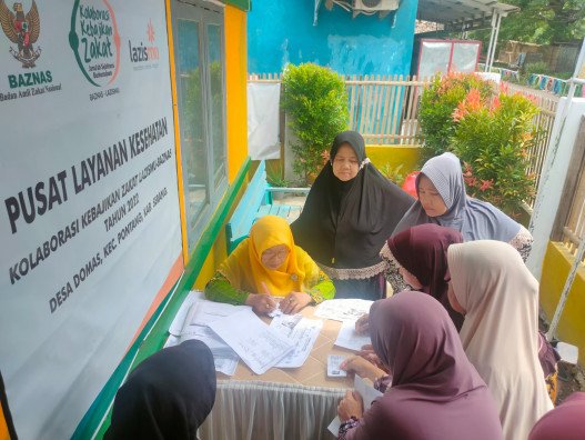 LAZISMU DAN BAZNAS MONEV PROGRAM KOLABORASI KEBAJIKAN ZAKAT DI SERANG