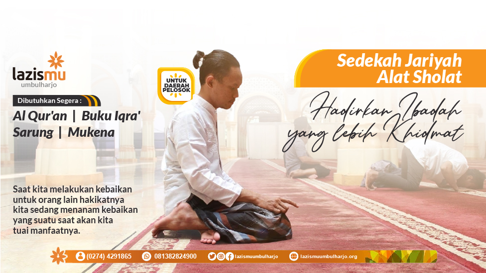 Sedekah Alat Ibadah